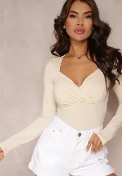 Beżowa Bluzka Iphicraethon