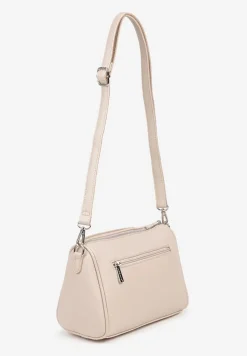 Beżowa Prostokątna Torebka Typu Listonoszka Nalimisse