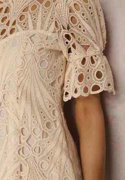 Beżowa Sukienka Aeryse