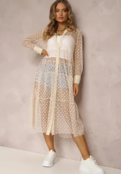 Beżowa Sukienka Faizah