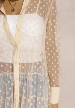 Beżowa Sukienka Faizah