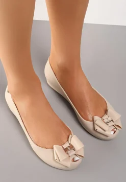 Beżowe Balerinki Alarope