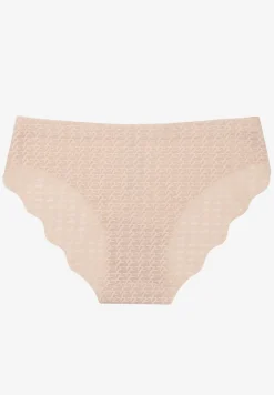 Beżowe Bezszwowe Majtki Typu Figi Liliviana