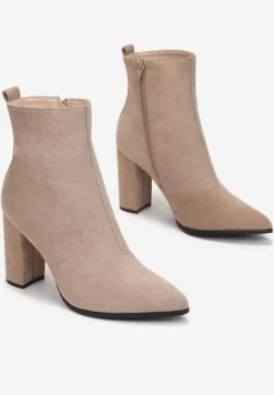 Beżowe Botki Aeriel