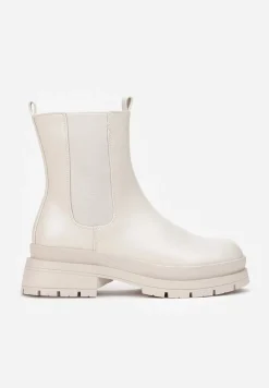 Beżowe Botki Cillime