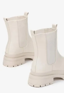 Beżowe Botki Cillime