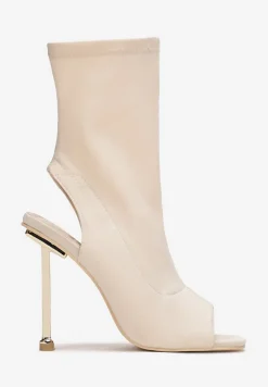 Beżowe Botki Coryander