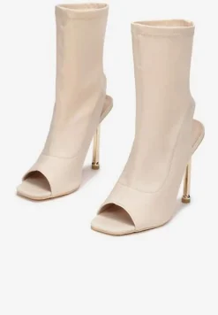 Beżowe Botki Coryander