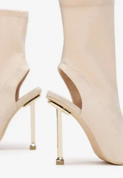 Beżowe Botki Coryander