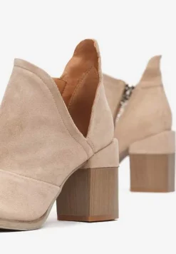 Beżowe Botki Dhysreia