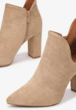 Beżowe Botki Pronene