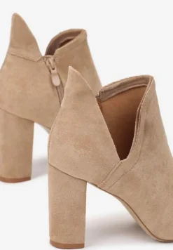 Beżowe Botki Pronene