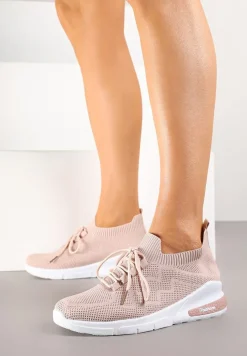 Beżowe Buty Sportowe Philone