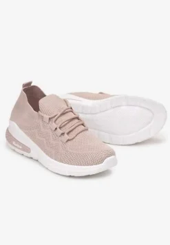 Beżowe Buty Sportowe Philone