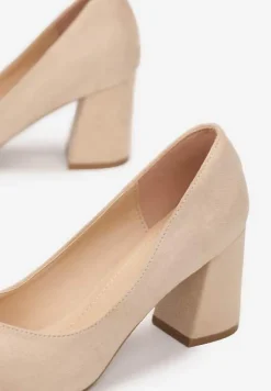 Beżowe Czółenka Aqiamare