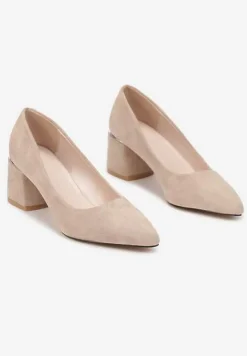 Beżowe Czółenka Sireirene