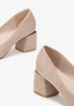 Beżowe Czółenka Sireirene