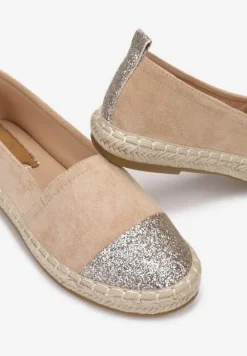 Beżowe Espadryle Aglateia