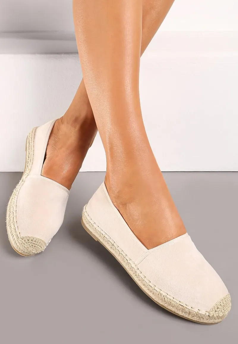 Beżowe Espadryle Aurinda
