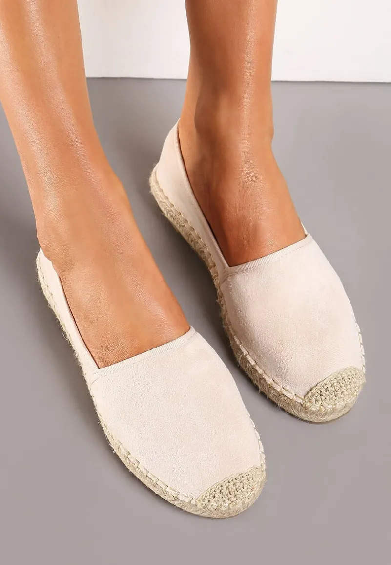 Beżowe Espadryle Aurinda