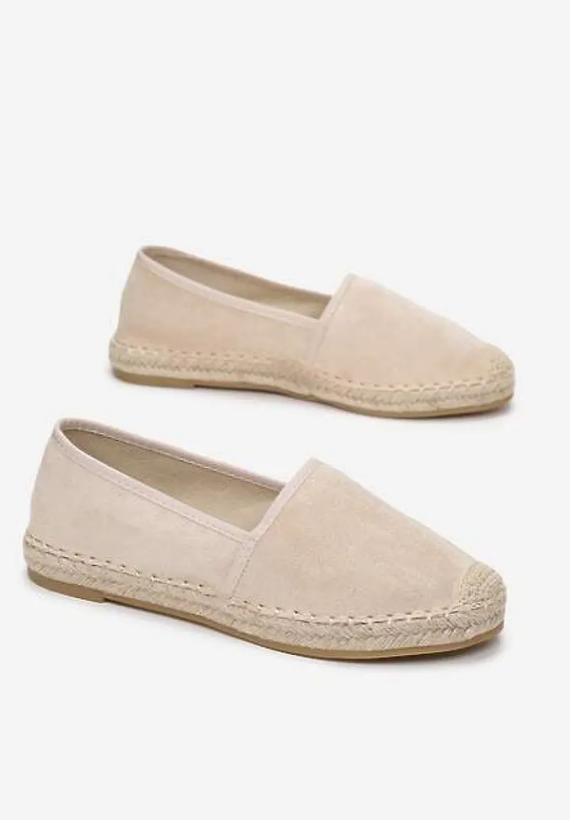Beżowe Espadryle Aurinda