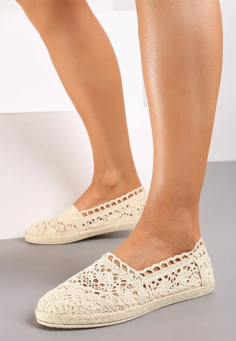 Beżowe Espadryle Gratifyingly