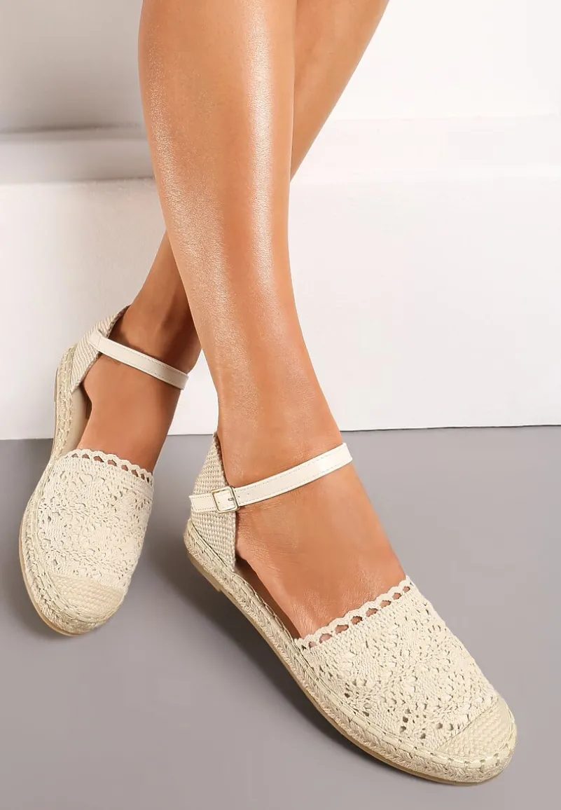 Beżowe Espadryle Maiseis
