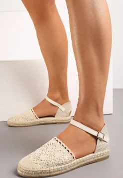 Beżowe Espadryle Maiseis