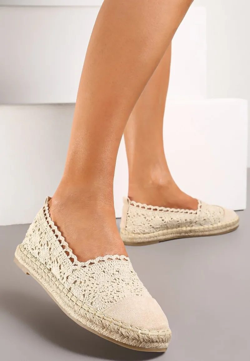 Beżowe Espadryle Vylixis