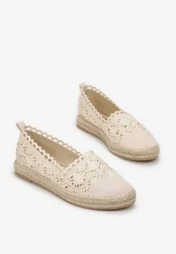Beżowe Espadryle Vylixis