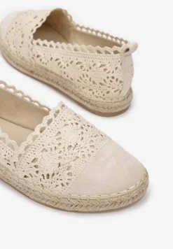 Beżowe Espadryle Vylixis