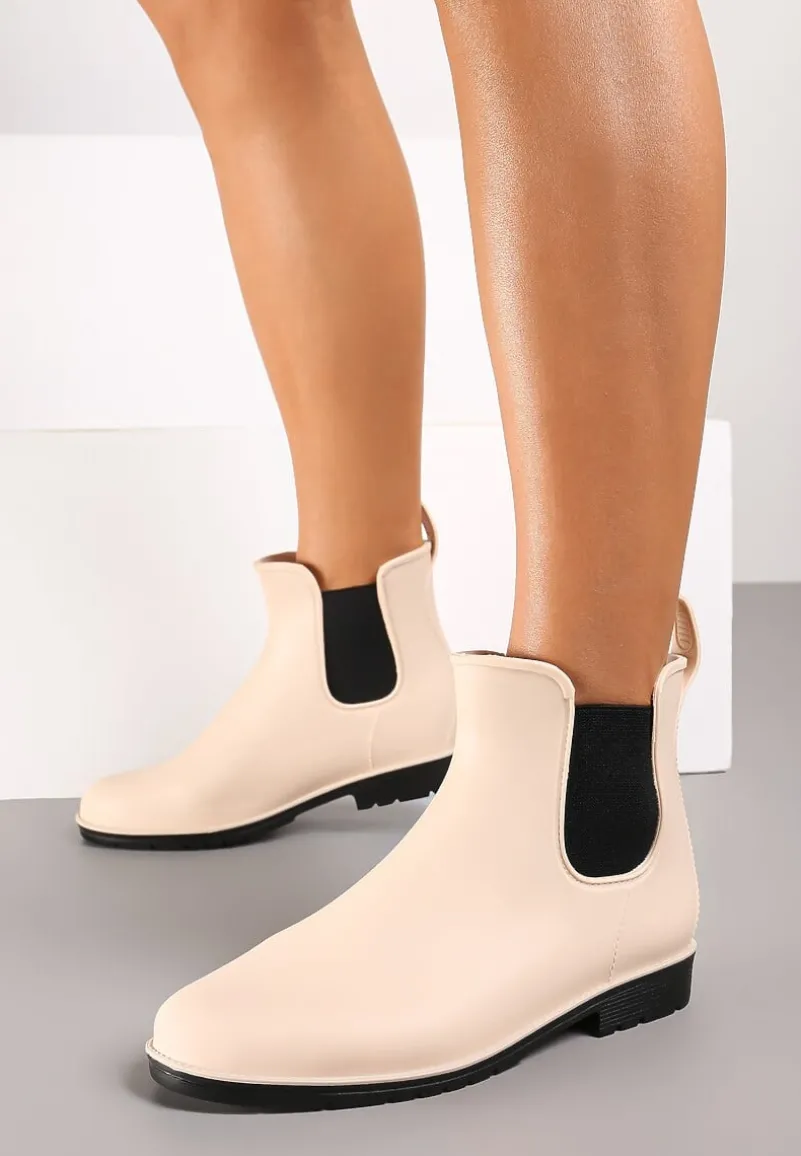 Beżowe Kalosze Thelamene