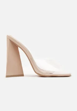 Beżowe Klapki Aurabelle