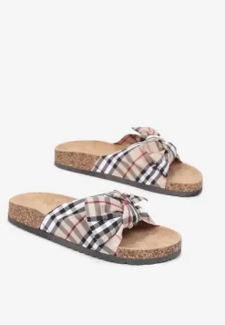 Beżowe Klapki Elinnys