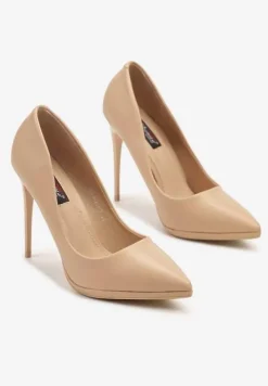 Beżowe Klasyczne Szpilki Tolivienne