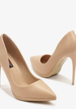Beżowe Klasyczne Szpilki Tolivienne