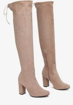 Beżowe Kozaki Adrierien