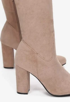 Beżowe Kozaki Adrierien