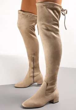 Beżowe Kozaki Genial