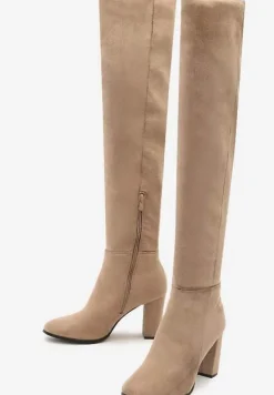 Beżowe Kozaki Magic Balls