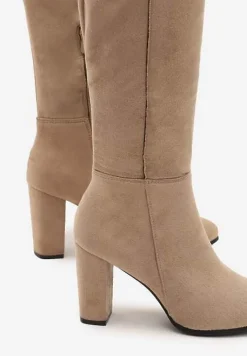 Beżowe Kozaki Magic Balls