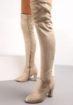 Beżowe Kozaki Magic Of Desire