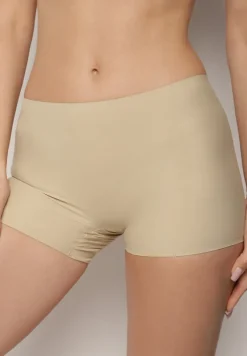 Beżowe Majtki Typu Szorty Savineira