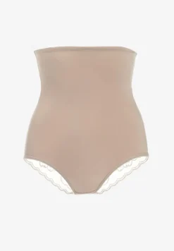 Beżowe Modelujące Majtki z Wysokim Stanem Everise