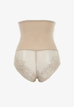 Beżowe Modelujące Majtki z Wysokim Stanem Everise