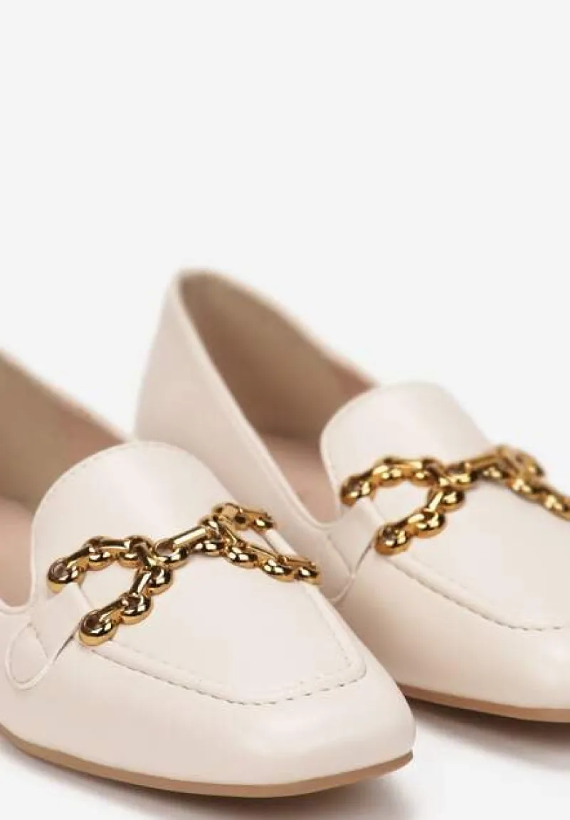 Beżowe Mokasyny Artaleia