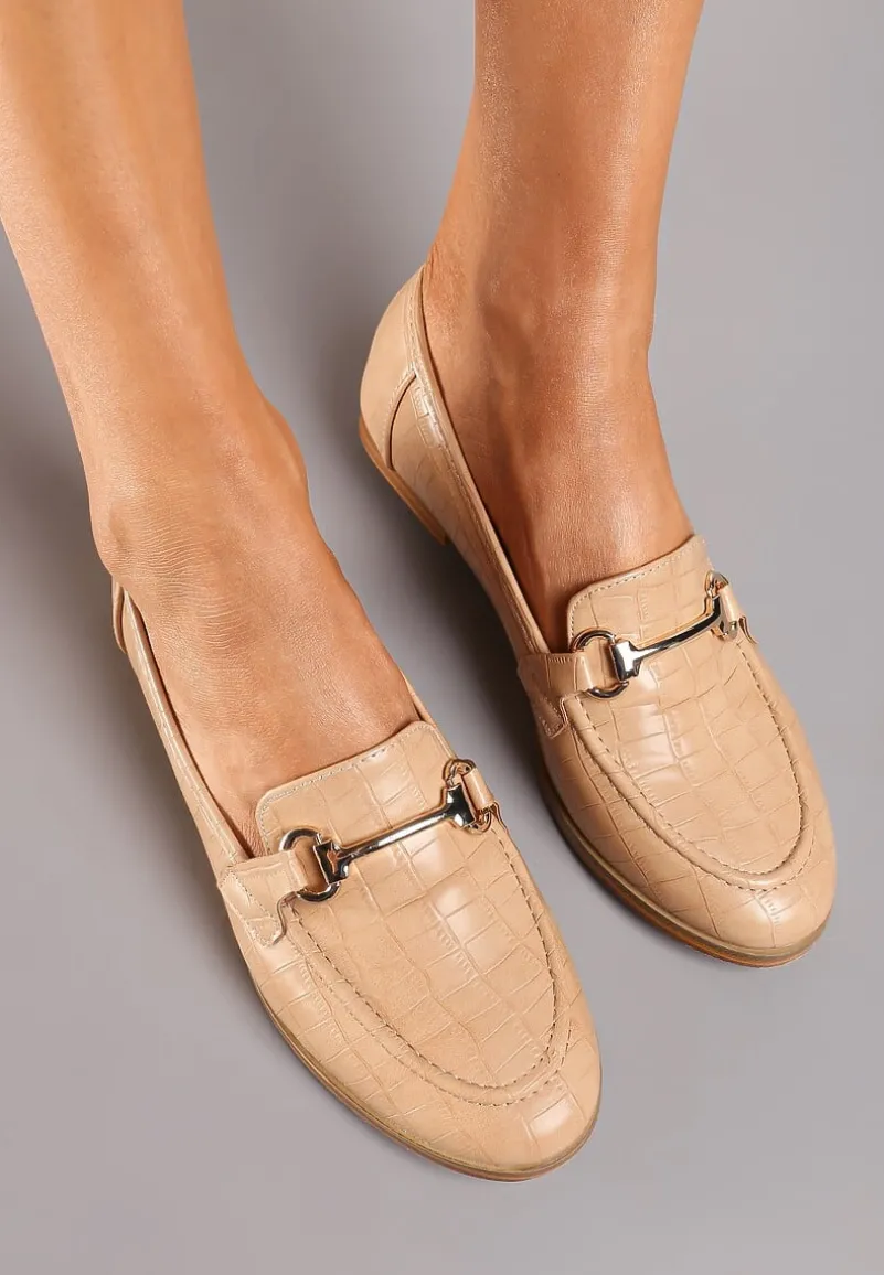 Beżowe Mokasyny Barnard