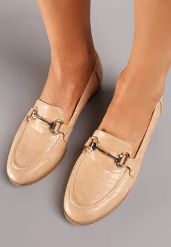 Beżowe Mokasyny Barnard