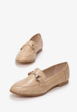 Beżowe Mokasyny Barnard