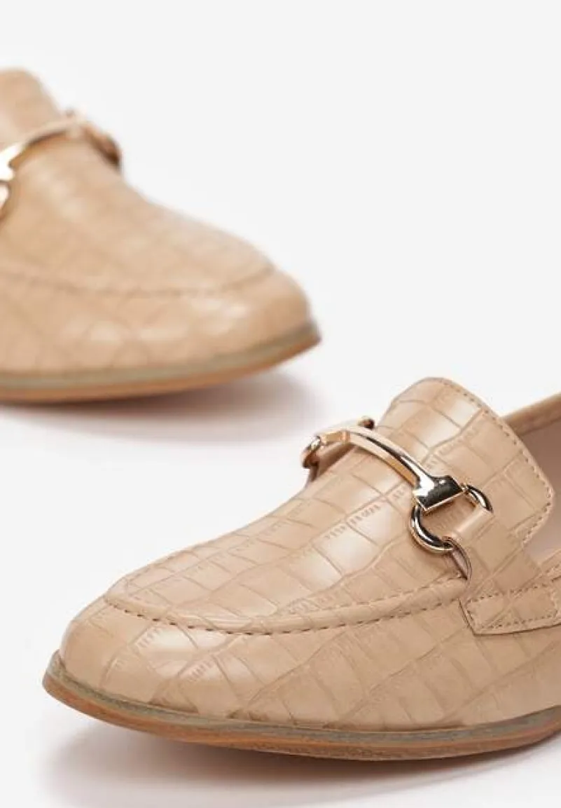 Beżowe Mokasyny Barnard